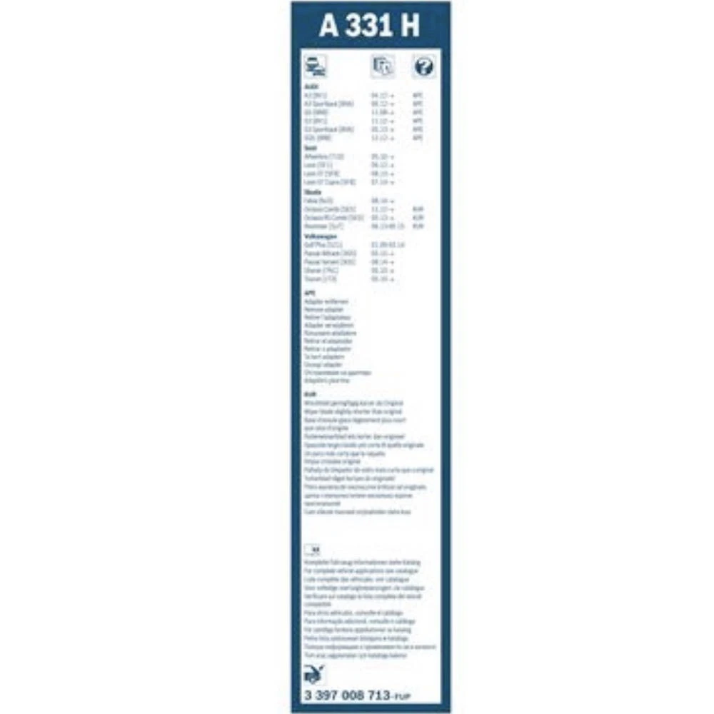 Tylna wycieraczka BOSCH Rear 330 mm do Volkswagen Passat B8 Variant 2014-2023