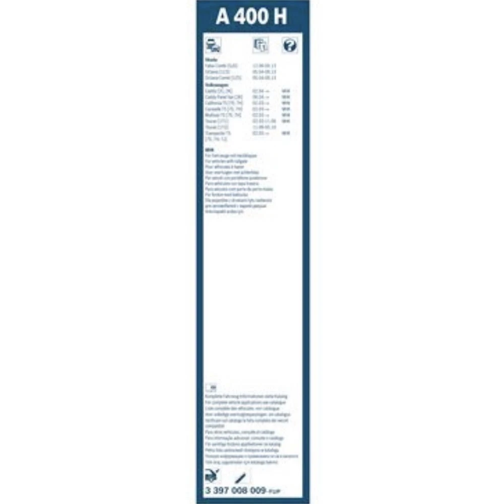 Tylna wycieraczka BOSCH Rear 400 mm do Skoda Fabia 2 Combi 2006-2013