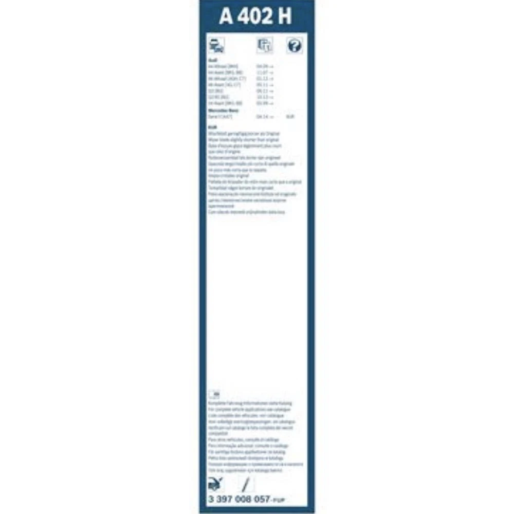 Tylna wycieraczka BOSCH Rear 400 mm do Audi A6 Allroad 2012-2018