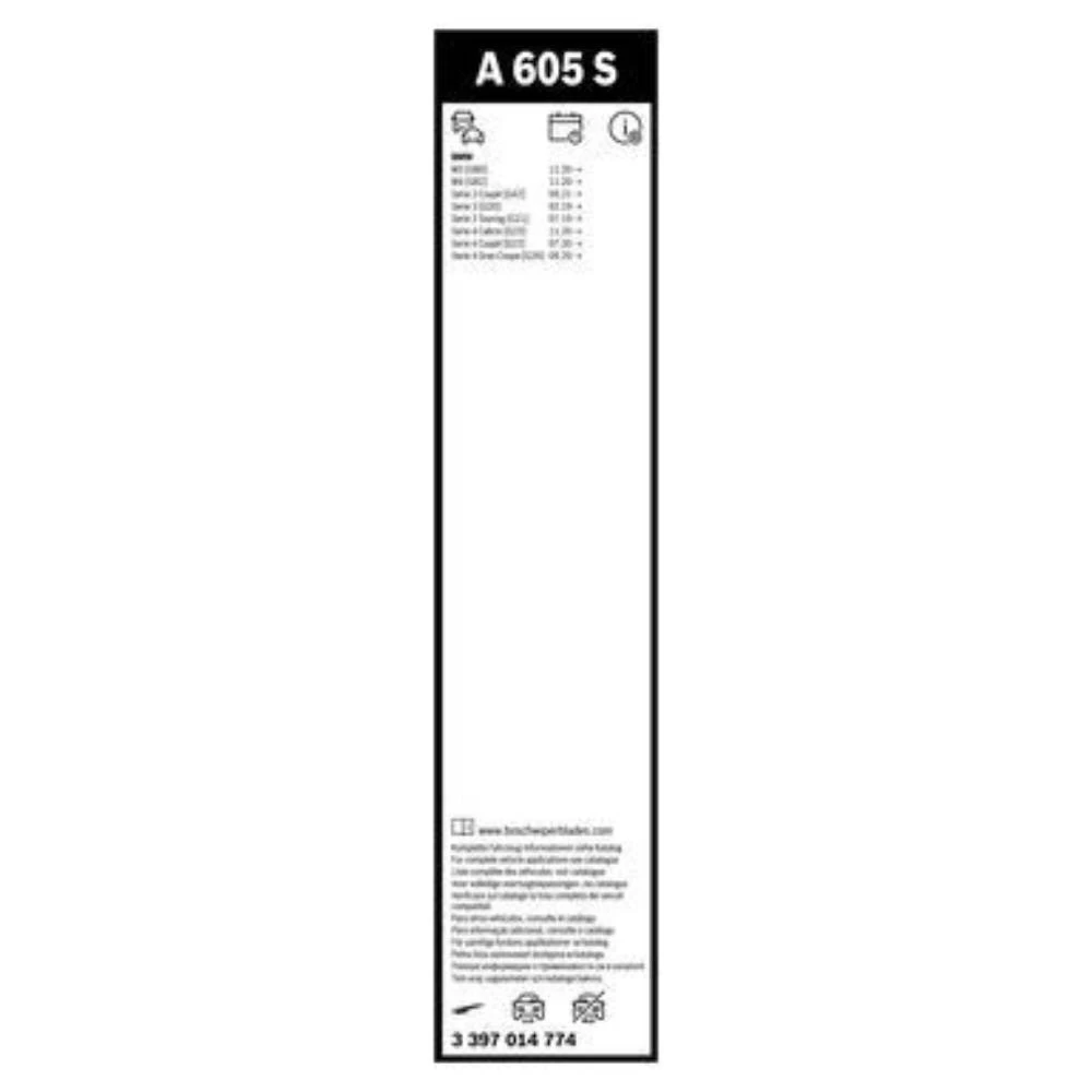Komplet przednich wycieraczek BOSCH AeroTwin 600 & 475 mm do Alpina B3 | D3 2018-2026