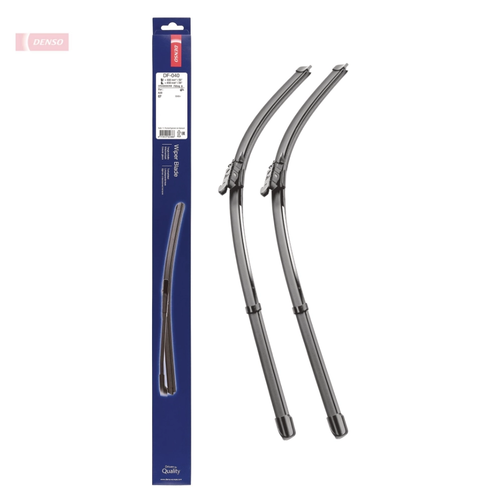 Komplet przednich wycieraczek Denso Flat 650 & 650 mm do SEAT Leon 2 2009-2012