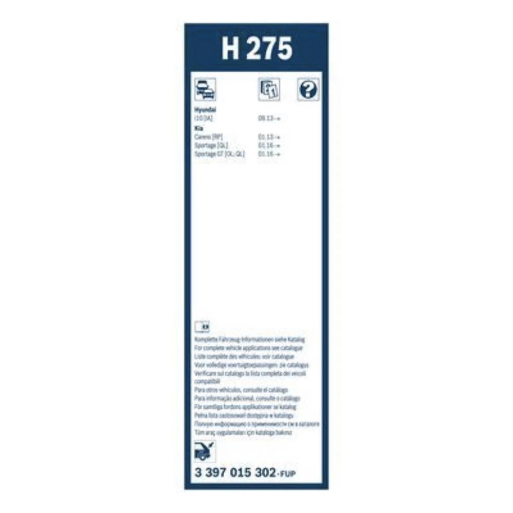 Tylna wycieraczka BOSCH Rear 275 mm do Hyundai Tucson 4 USA 2020-2026