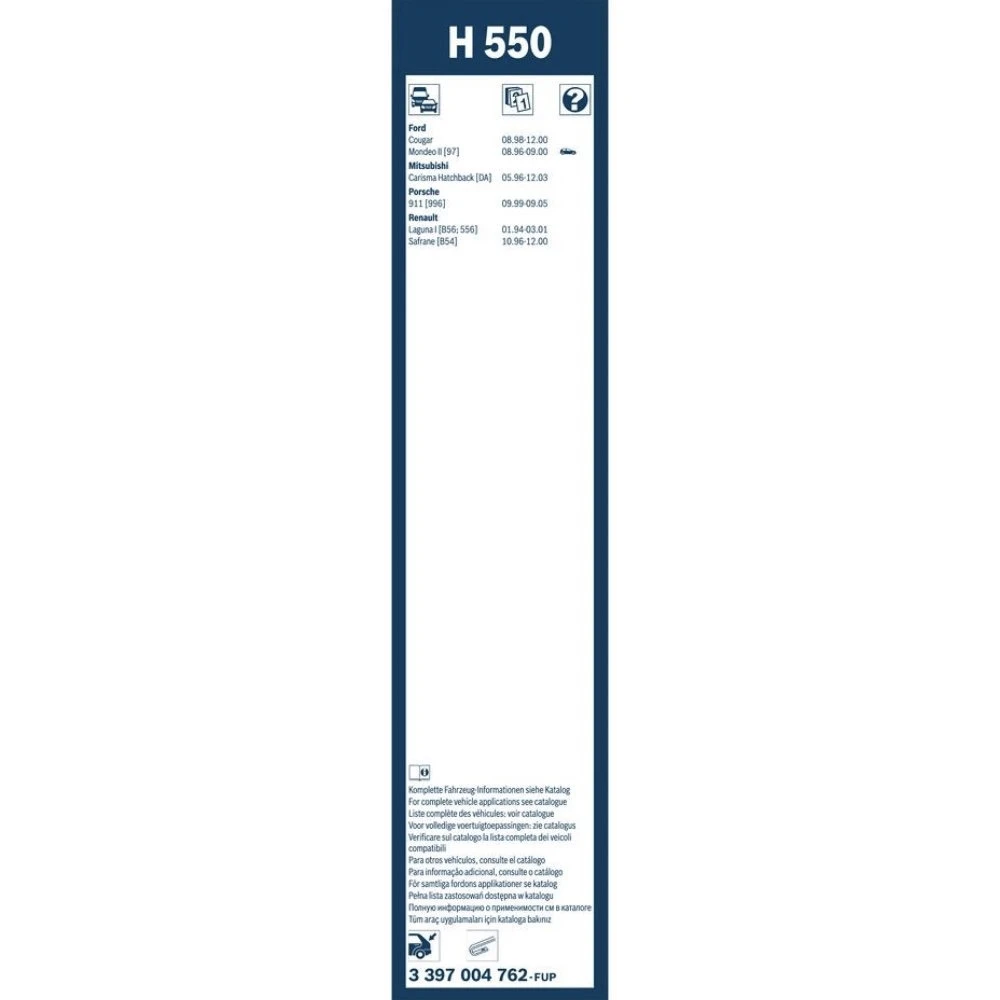Tylna wycieraczka BOSCH Rear 550 mm do Ford Cougar 1998-2002