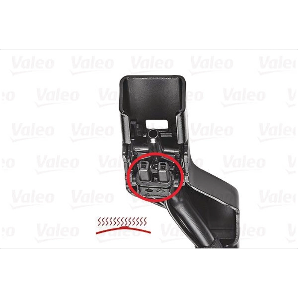 Komplet przednich wycieraczek Valeo Aqua Blade 650 & 500 mm do Land Rover Range Rover Sport 3 2022-2026