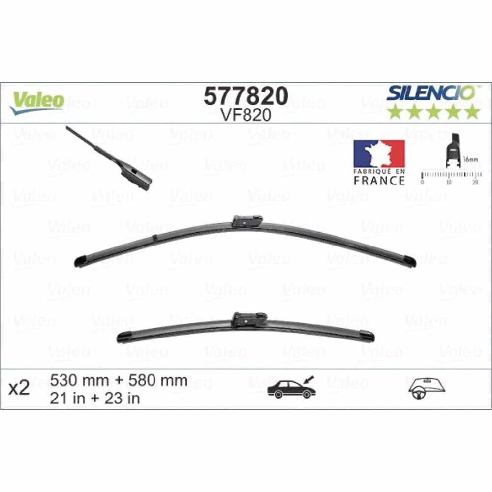 Wycieraczki Valeo Silencio Flat do MINI Countryman
