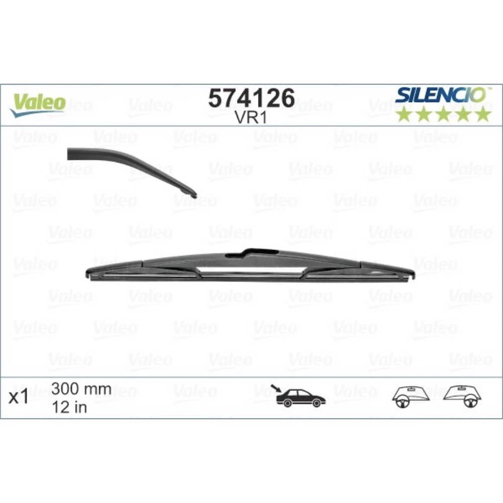 Wycieraczki Valeo Silencio Rear do Chevrolet Tahoe