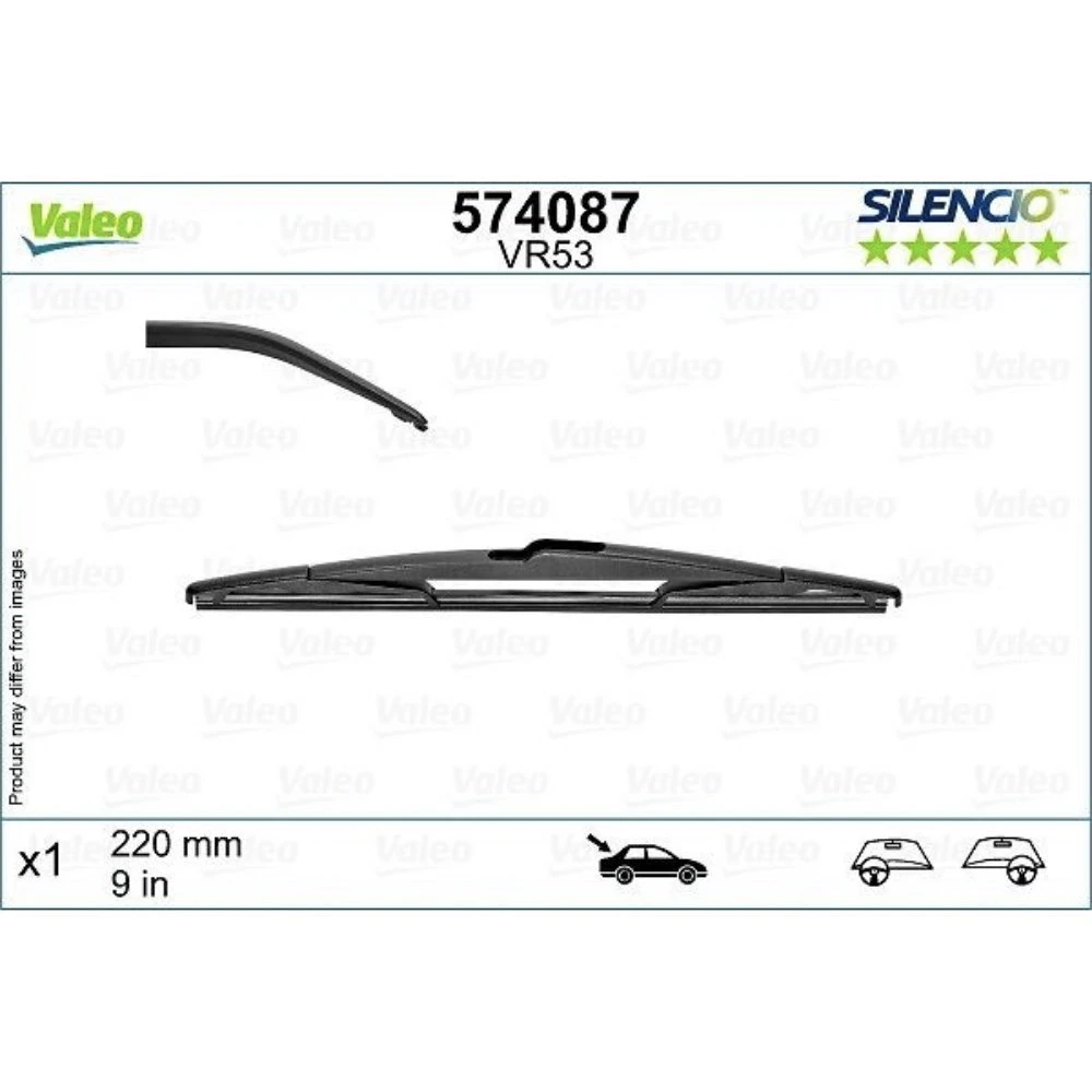 Tylna wycieraczka Valeo Silencio Rear 230 mm do Renault Duster 3 2024-2026